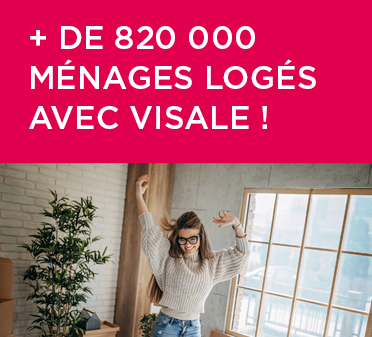 locataire visale heureux